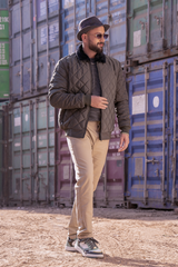 MM Arctic Quilted Bomber (Olive Green)