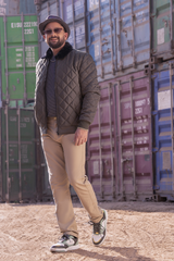 MM Arctic Quilted Bomber (Olive Green)