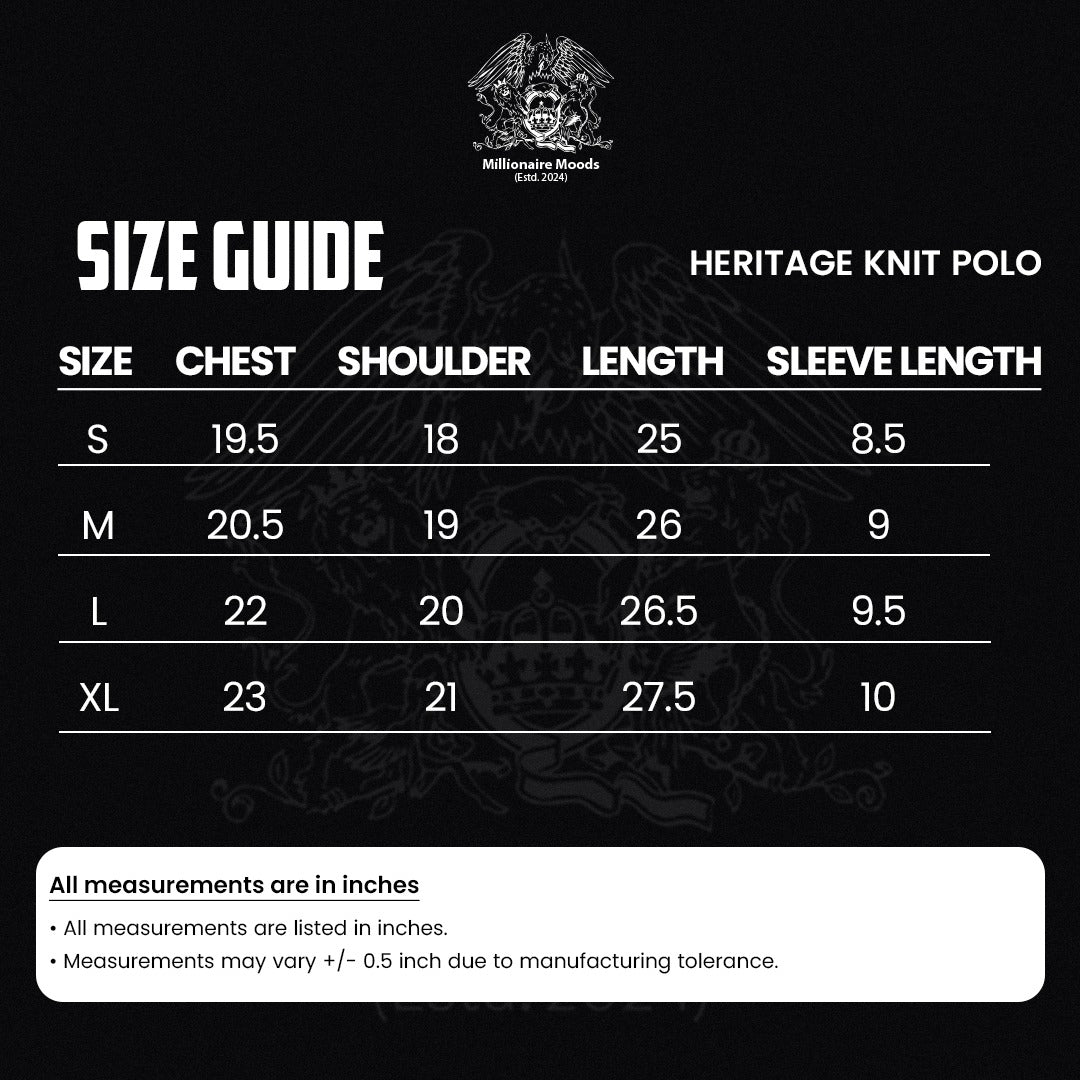 Heritage Knit Polo (Midnight Riviera)
