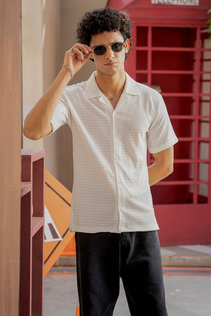 Bosporus Breeze Shirt (Royal White)