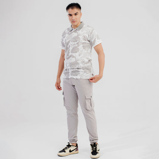 Azure Leaf Polo