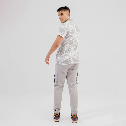 Azure Leaf Polo