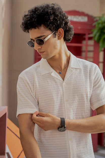 Bosporus Breeze Shirt (Royal White)