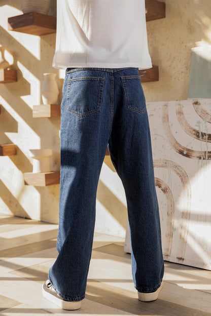 Urban Legacy Baggy Denim (Classic Dark Blue)