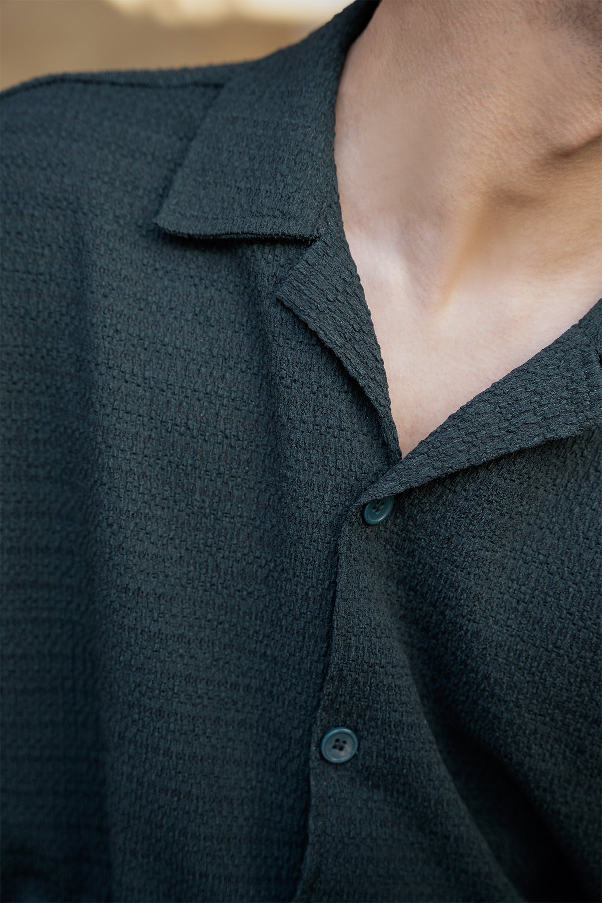 Bosporus Breeze Shirt (Deep Teal Green Shirt)