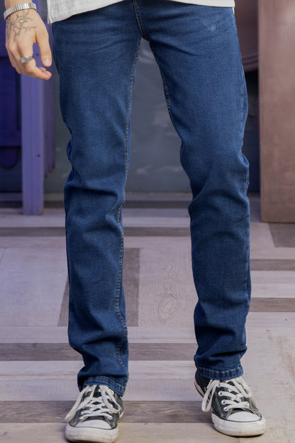 Apex Flex Denim (Indigo Dark Blue)