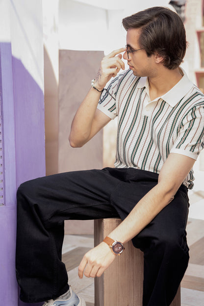 Heritage Knit Polo (Ivory Tuscany)