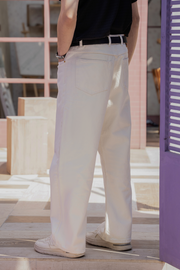 Urban Legacy Baggy Denim  (Egg White)