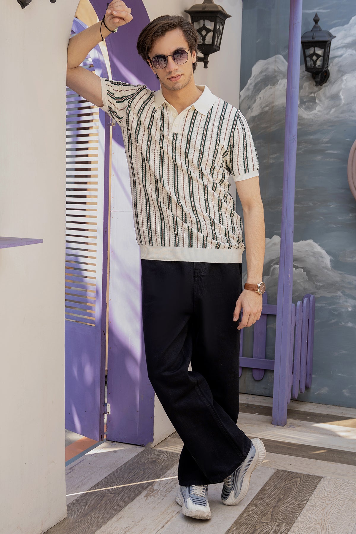 Heritage Knit Polo (Ivory Tuscany)