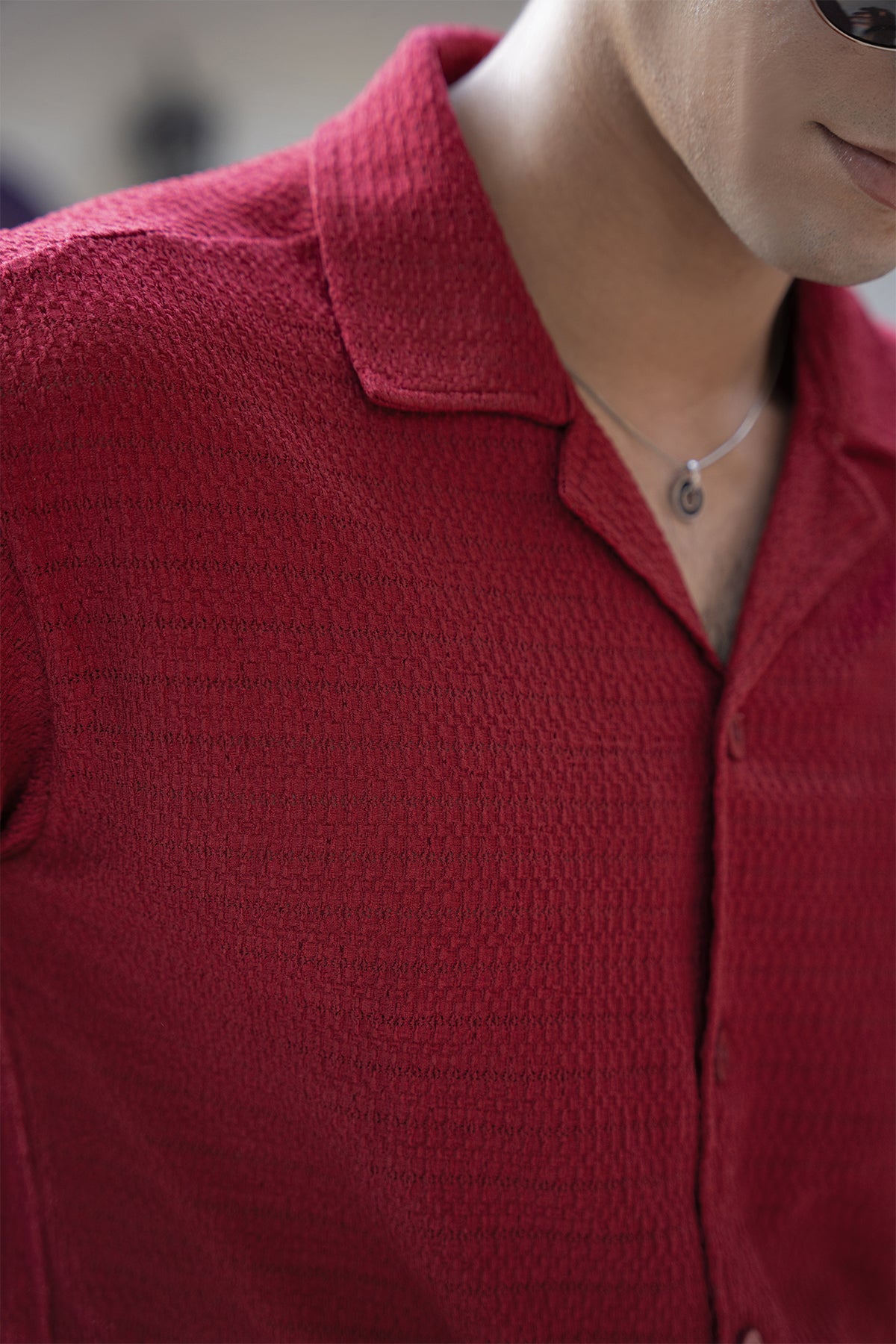 Bosporus Breeze Shirt (Crimson Red Shirt)