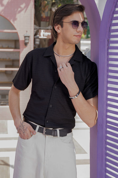 Bosporus Breeze Shirt (Jet Black Shirt)