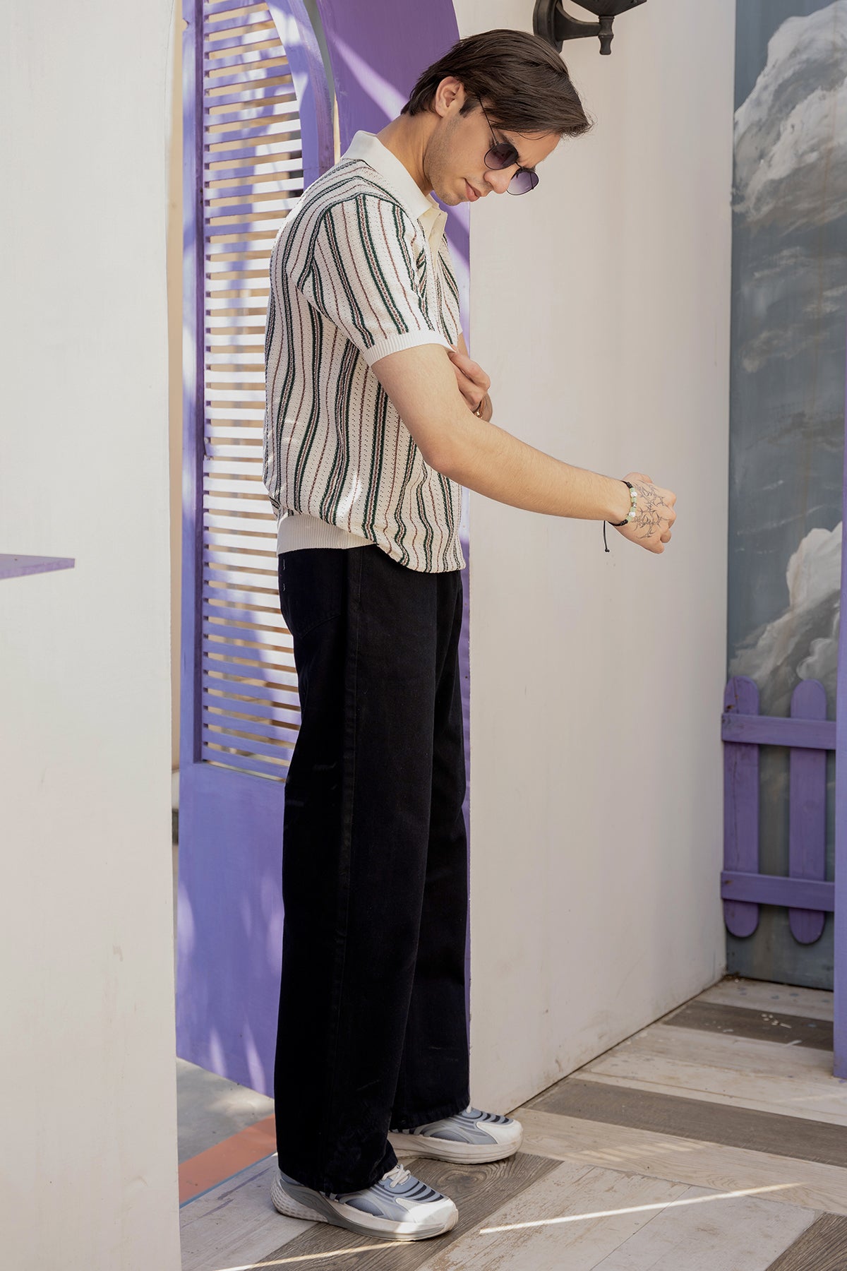 Heritage Knit Polo (Ivory Tuscany)