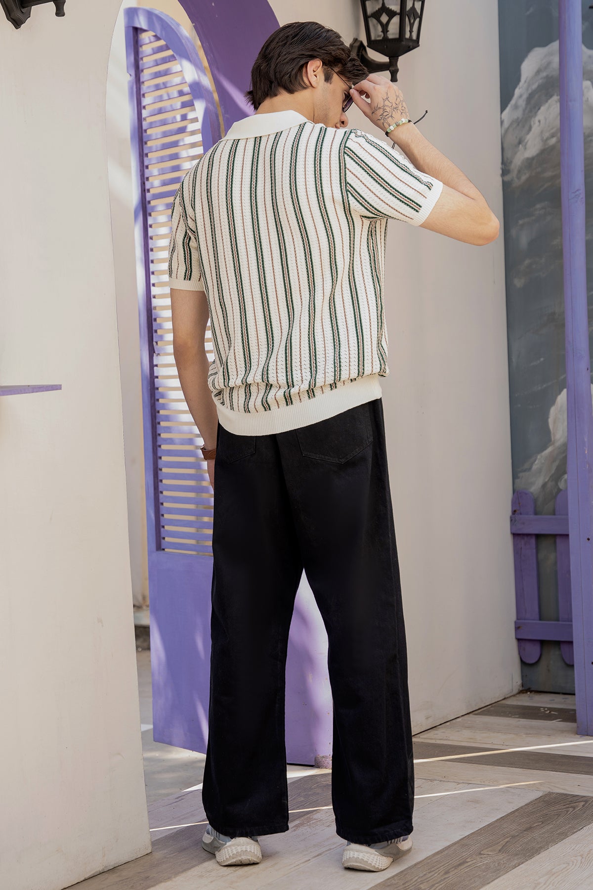 Heritage Knit Polo (Ivory Tuscany)