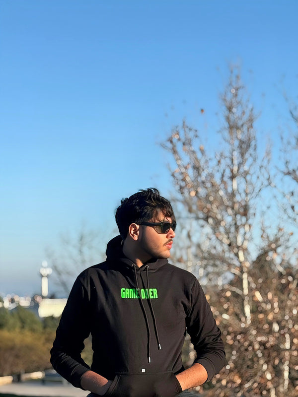 Black GameOver Hoodie