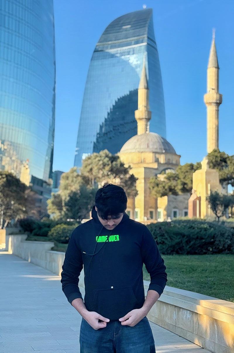 Black GameOver Hoodie