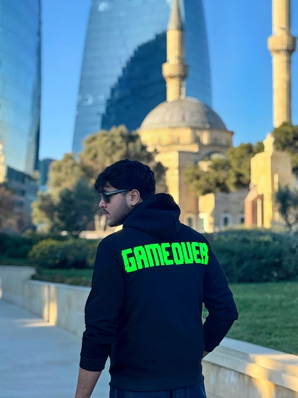 Black GameOver Hoodie