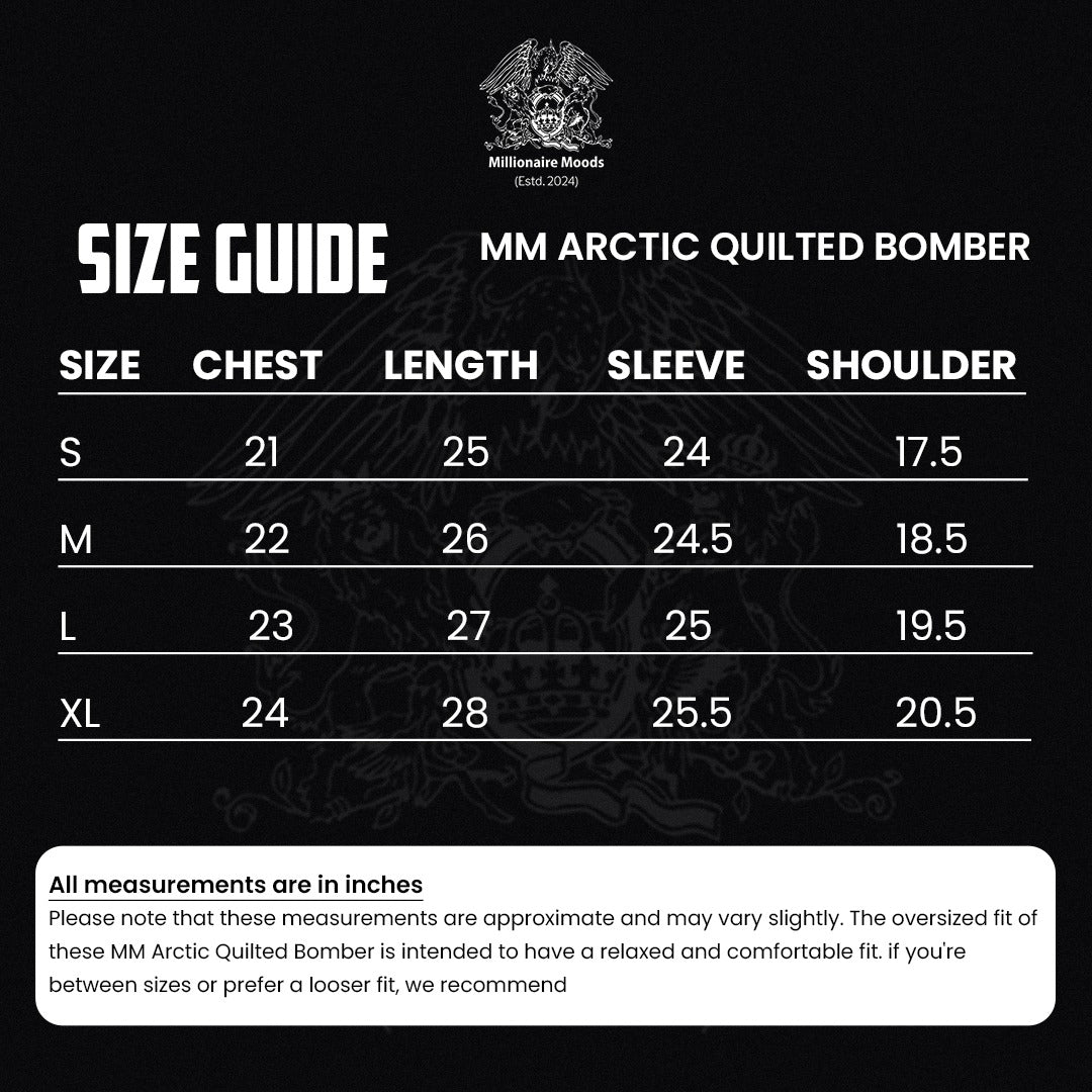 MM Arctic Quilted Bomber (Olive Green)