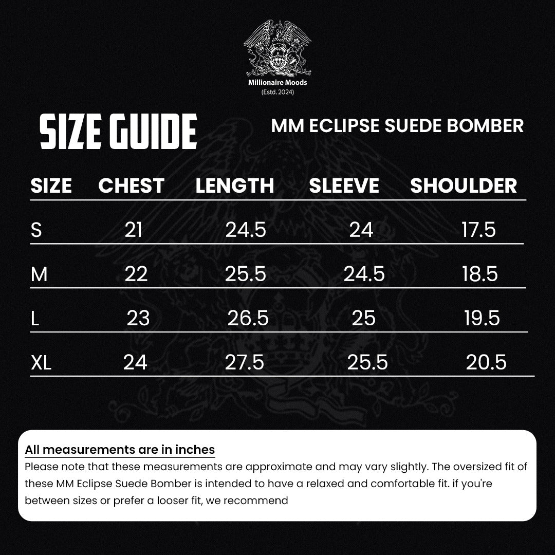 MM Eclipse Suede Bomber (Amber Brown)