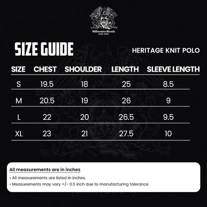 Heritage Knit Polo (Midnight Riviera)
