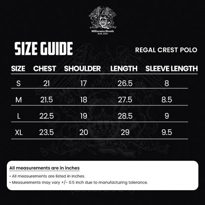 Regal Crest Polo (Ivory Elite) (White)