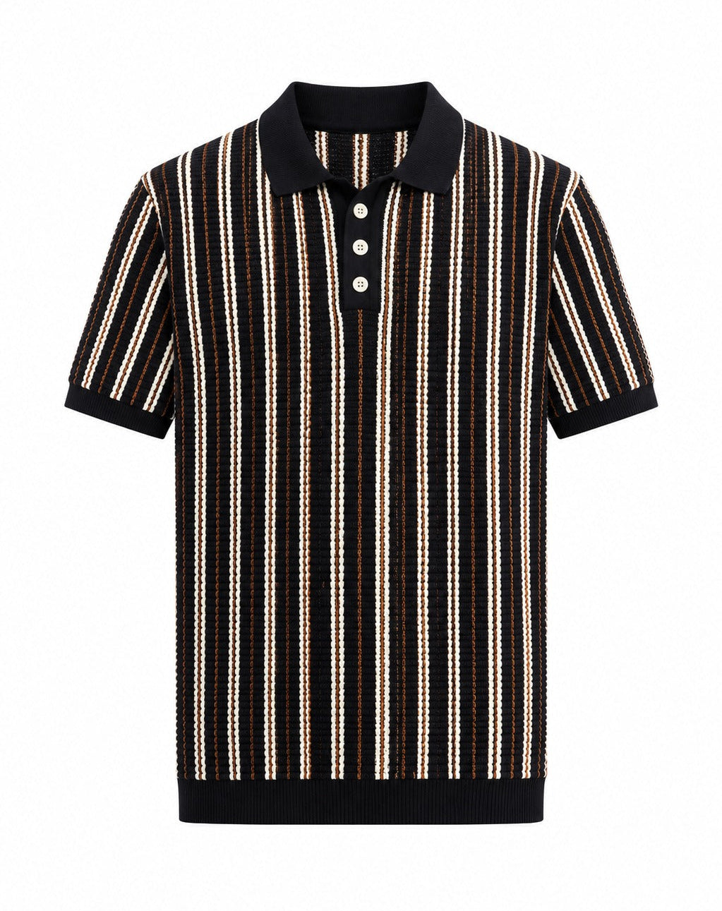 Heritage Knit Polo (Midnight Riviera)