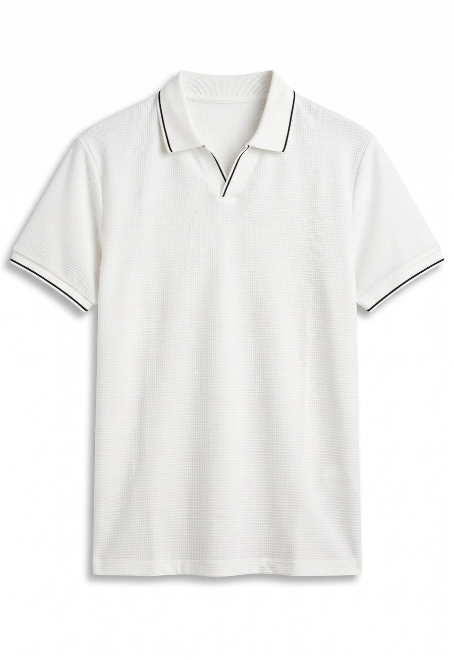 Regal Crest Polo (Ivory Elite) (White)