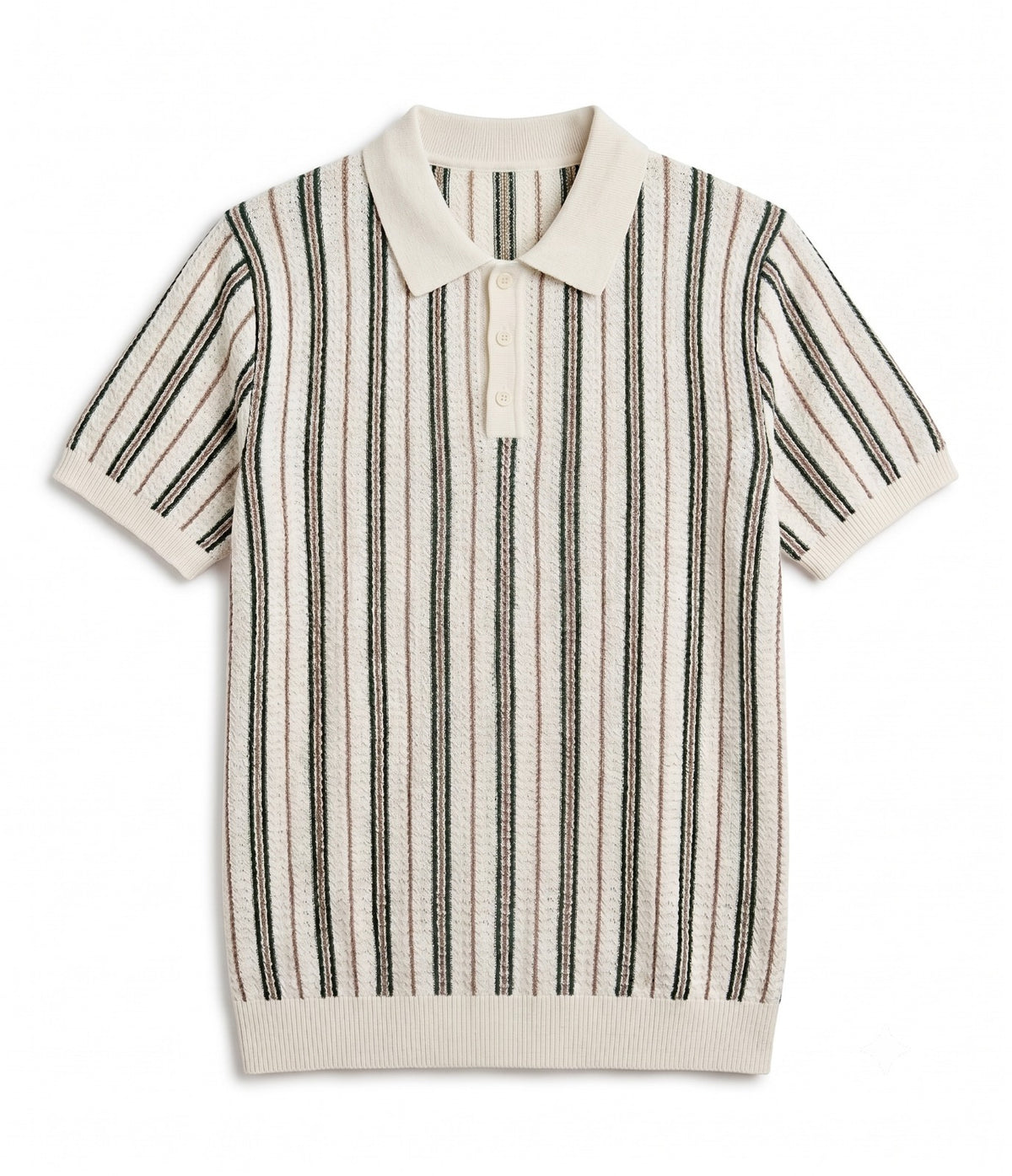 Heritage Knit Polo (Ivory Tuscany)